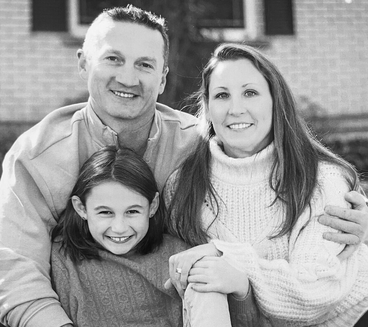Dawn and Daryl of Royal Landscaping with their family